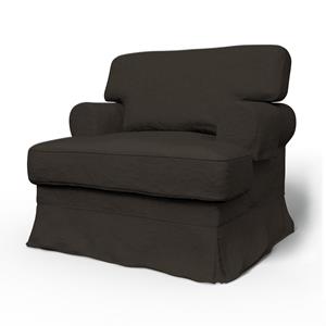 Bemz IKEA - Hoes voor fauteuil Ekeskog, Licorice, Fluweel