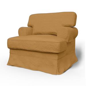 Bemz IKEA - Hoes voor fauteuil Ekeskog, Mustard, Linnen