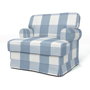 Bemz IKEA - Hoes voor fauteuil Ekeskog, Sky Blue, Linnen