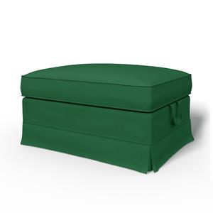 Bemz IKEA - Hoes voor voetenbank Ektorp, Abundant Green, Fluweel