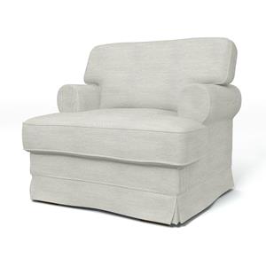 Bemz IKEA - Hoes voor fauteuil Ekeskog, Silver Grey, Katoen