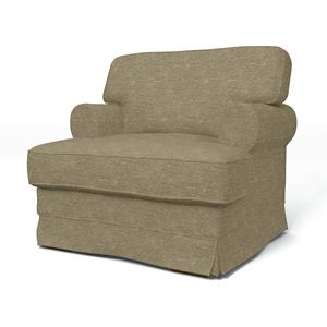 Bemz IKEA - Hoes voor fauteuil Ekeskog, Beige, Fluweel