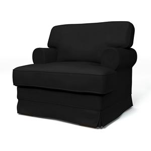 Bemz IKEA - Hoes voor fauteuil Ekeskog, Black, Fluweel