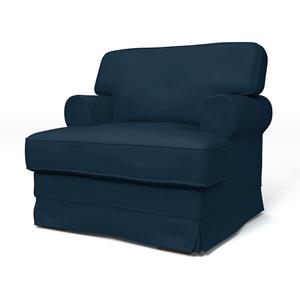 Bemz IKEA - Hoes voor fauteuil Ekeskog, Midnight, Fluweel
