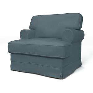 Bemz IKEA - Hoes voor fauteuil Ekeskog, Duck Egg, Fluweel