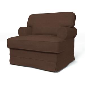 Bemz IKEA - Hoes voor fauteuil Ekeskog, Chocolate, Linnen