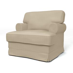 Bemz IKEA - Hoes voor fauteuil Ekeskog, Oyster, Moody Seventies Collection