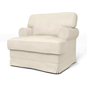 Bemz IKEA - Hoes voor fauteuil Ekeskog, Ecru, BOUCLÉ EN TEXTUUR