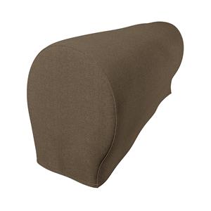 Bemz IKEA - Armleuningbeschermers Ekeskog (twee stuks), Dark Taupe, BOUCLÉ EN TEXTUUR