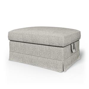 Bemz IKEA - Hoes voor voetenbank Ektorp, Driftwood, BOUCLÉ EN TEXTUUR