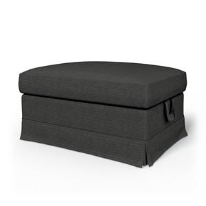 Bemz IKEA - Hoes voor voetenbank Ektorp, Licorice, Corduroy