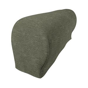 Bemz IKEA - Armleuningbeschermers Ekeskog (twee stuks), Green Grey, Fluweel