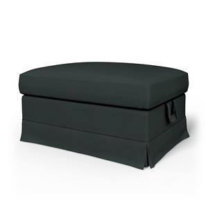 Bemz IKEA - Hoes voor voetenbank Ektorp, Graphite Grey, Katoen