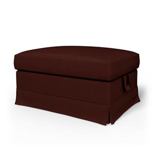 Bemz IKEA - Hoes voor voetenbank Ektorp, Ground Coffee, Fluweel