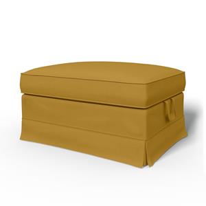 Bemz IKEA - Hoes voor voetenbank Ektorp, Honey Mustard, Katoen