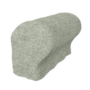 Bemz IKEA - Armleuningbeschermers Ektorp (twee stuks), Pistachio, BOUCLÉ EN TEXTUUR