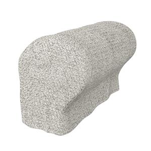 Bemz IKEA - Armleuningbeschermers Ektorp (twee stuks), Driftwood, BOUCLÉ EN TEXTUUR