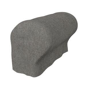 Bemz IKEA - Armleuningbeschermers Ektorp (twee stuks), Taupe, BOUCLÉ EN TEXTUUR