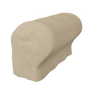 Bemz IKEA - Armleuningbeschermers Ektorp (twee stuks), Unbleached, Linnen