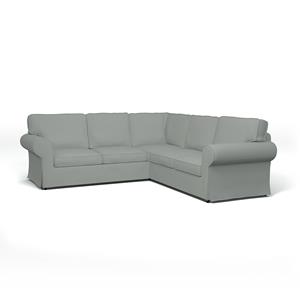 Bemz IKEA - Hoes voor 4-zitshoekbank Ektorp, Drizzle, Katoen