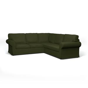 Bemz IKEA - Hoes voor 4-zitshoekbank Ektorp, Moss, Fluweel