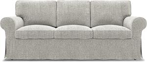 Bemz IKEA - Hoes voor 3-zitsbank Ektorp, Driftwood, BOUCLÉ EN TEXTUUR