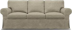 Bemz IKEA - Hoes voor 3-zitsbank Ektorp, Light Sand, BOUCLÉ EN TEXTUUR