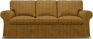 Bemz IKEA - Hoes voor 3-zitsbank Ektorp, Mustard Stripe, Moody Seventies Collection