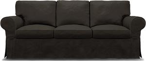 Bemz IKEA - Hoes voor 3-zitsbank Ektorp, Licorice, Fluweel