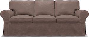 Bemz IKEA - Hoes voor 3-zitsbank Ektorp, Lavender, Fluweel