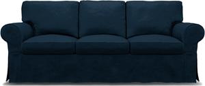 Bemz IKEA - Hoes voor 3-zitsbank Ektorp, Midnight, Fluweel