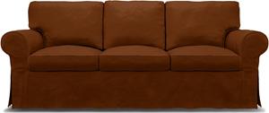 Bemz IKEA - Hoes voor 3-zitsbank Ektorp, Cinnamon, Fluweel