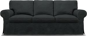 Bemz IKEA - Hoes voor 3-zitsbank Ektorp, Stone, WOL