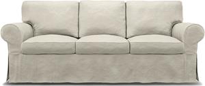 Bemz IKEA - Hoes voor 3-zitsbank Ektorp, Unbleached, Linnen