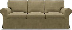 Bemz IKEA - Hoes voor 3-zitsbank Ektorp, Dusty Yellow, BOUCLÉ EN TEXTUUR