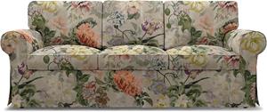 Bemz IKEA - Hoes voor 3-zitsbank Ektorp, Delft Flower - Tuberose, Linnen