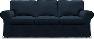 Bemz IKEA - Hoes voor 3-zitsbank Ektorp, Navy Blue, Katoen