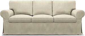 Bemz IKEA - Hoes voor 3-zitsbank Ektorp, Cream, BOUCLÉ EN TEXTUUR