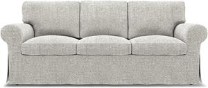 Bemz IKEA - Hoes voor 3-zitsbank Ektorp, Driftwood, BOUCLÉ EN TEXTUUR