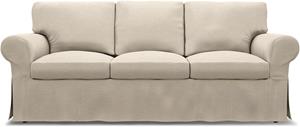 Bemz IKEA - Hoes voor 3-zitsbank Ektorp, Natural, BOUCLÉ EN TEXTUUR