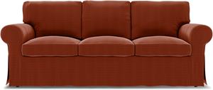 Bemz IKEA - Hoes voor 3-zitsbank Ektorp, Burnt Sienna, Moody Seventies Collection