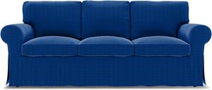 Bemz IKEA - Hoes voor 3-zitsbank Ektorp, Lapis Blue, Moody Seventies Collection