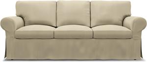 Bemz IKEA - Hoes voor 3-zitsbank Ektorp, Sand Beige, Katoen