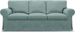 Bemz IKEA - Hoes voor 3-zitsbank Ektorp, Mineral Blue, Katoen