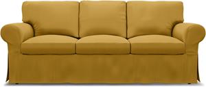 Bemz IKEA - Hoes voor 3-zitsbank Ektorp, Honey Mustard, Katoen
