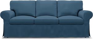 Bemz IKEA - Hoes voor 3-zitsbank Ektorp, Real Teal, Katoen