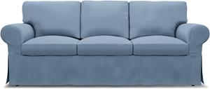 Bemz IKEA - Hoes voor 3-zitsbank Ektorp, Dusty Blue, Katoen