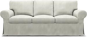 Bemz IKEA - Hoes voor 3-zitsbank Ektorp, Silver Grey, Katoen