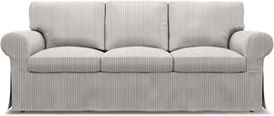 Bemz IKEA - Hoes voor 3-zitsbank Ektorp, Silver Grey, Katoen