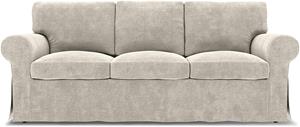 Bemz IKEA - Hoes voor 3-zitsbank Ektorp, Natural White, Fluweel